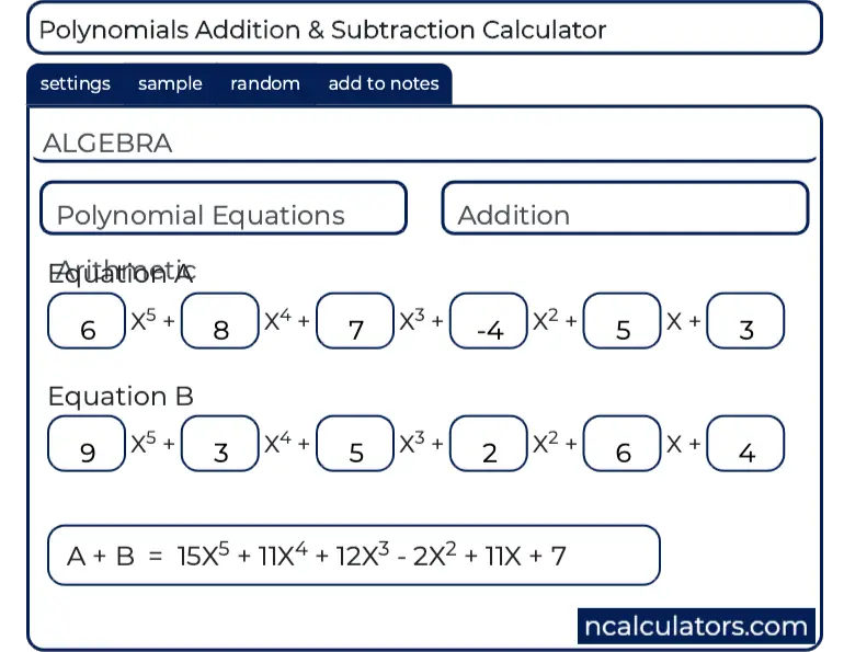 polynomial rectangle area calculator