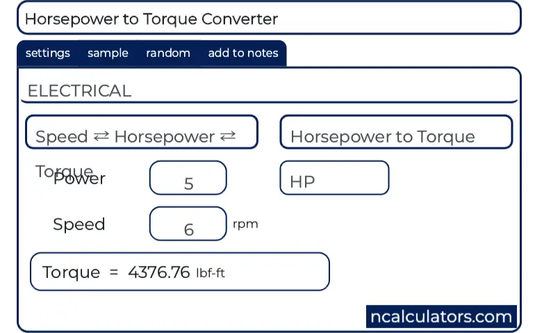 22+ Horsepower Calculator 1 8 Mile