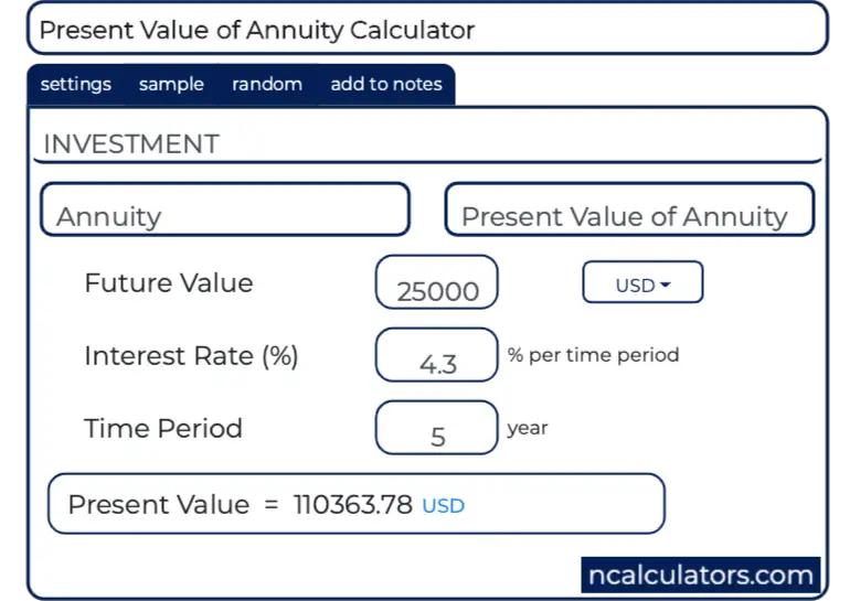 future value of annuity calculator