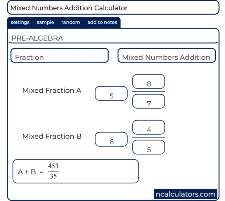 mixed-numbers-addition-calculator
