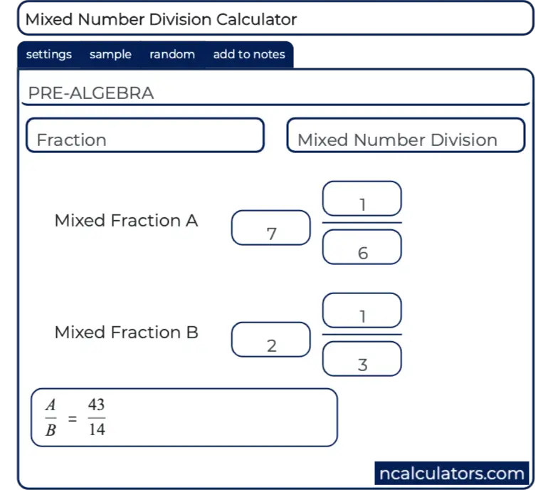 least common denominator for fractions calculator