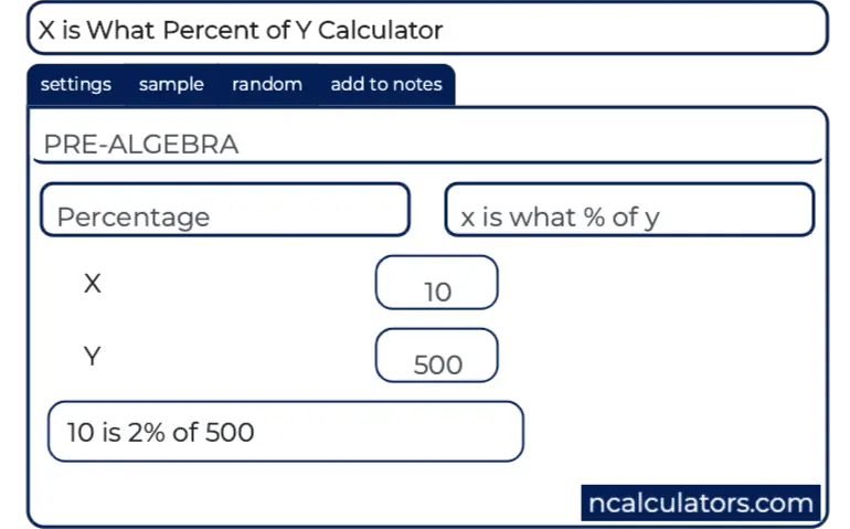 x factor math calculator