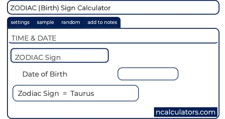 3 astrology signs calculator